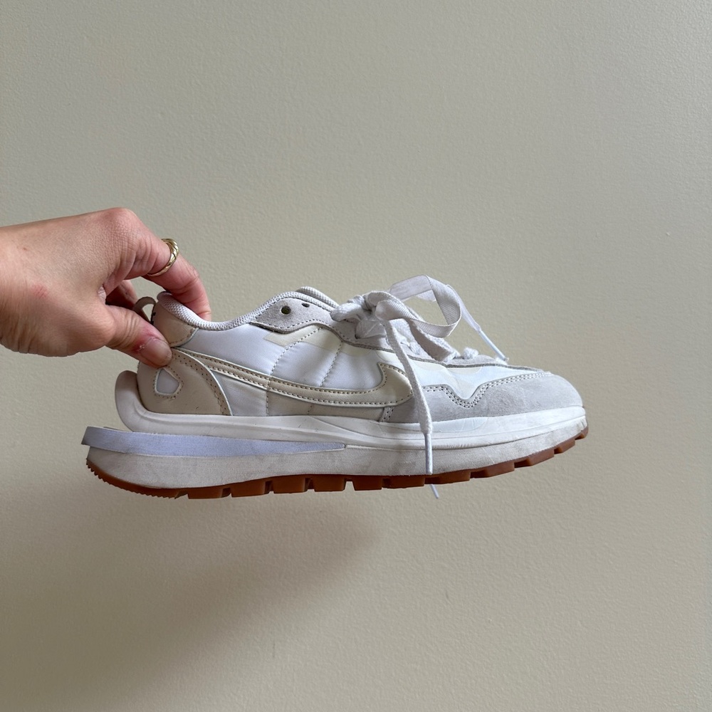 Sacai x Nike VaporWaffle 'Sail Gum' sz 6.5